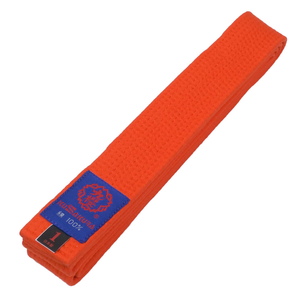 Ceinture Couleur Judo Haut de Gamme 100% Coton