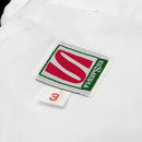 Green KuSakura Logo on Teens Judo Pants - Shipped from Japan