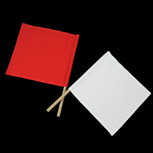 Drapeaux d'arbitrage de judo 