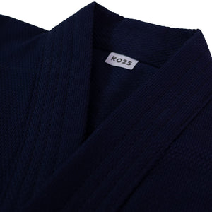 Kendogi Coton Simple Epaisseur Bleu Marine 'Sashiko 25' - Veste