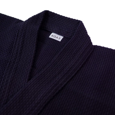 Kendogi Coton Simple Epaisseur Bleu Marine Deluxe - Veste