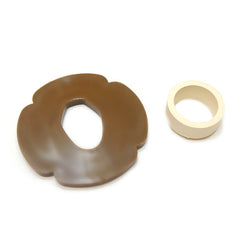 Tsuba & Tsubadome Plastique