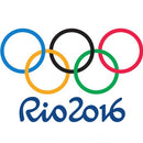 [Custom Logo Engraving] - Logo Embroidery - "Rio Olympic Rings 2016" - Right Arm Sleeve